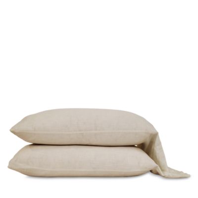Linen Blend King Pillowcase, Set of 2
