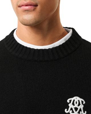 Archibald Motif Crewneck Jumper Sweater