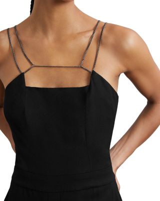 Olara Chain Detail Jumpsuit