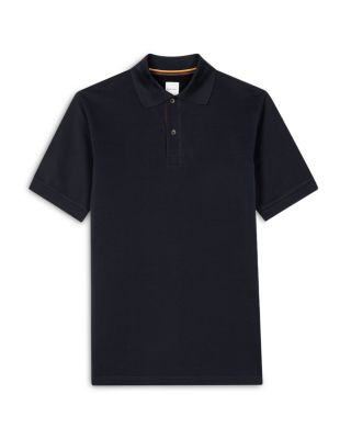 Striped Placket Polo