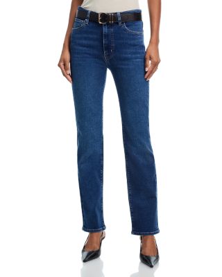 The Pencil High Rise Slim Straight Jeans in Femma