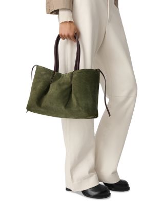 Pinacoteca Intrecciato Leather &amp; Suede Reversible Tote