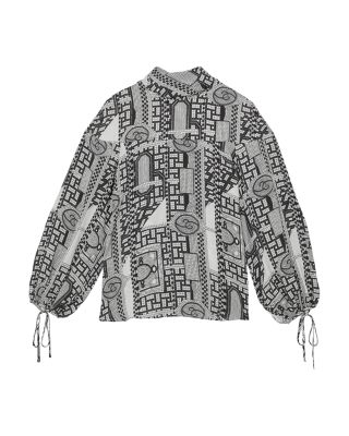 Harry Tile Print Blouse
