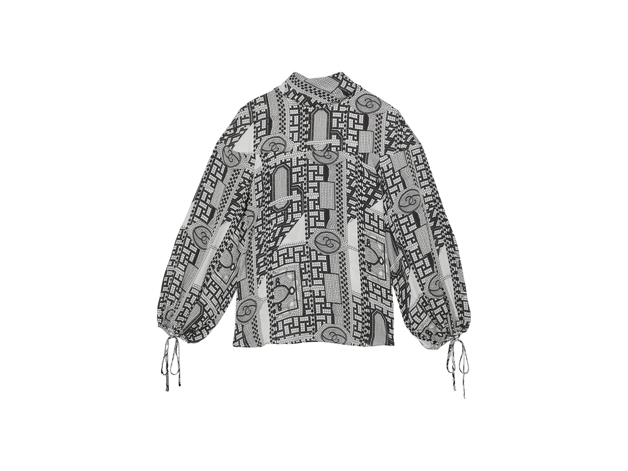 Harry Tile Print Blouse — Image 6