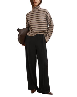 Wynn Striped Roll Neck Sweater