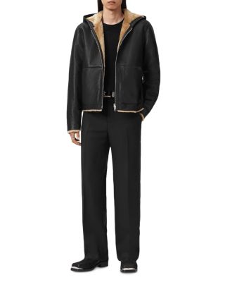 Mostyn Shearling Reversible Bomber Jacket