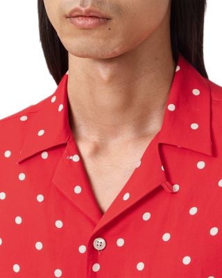 Mini Polka Dot Boxy Fit Shirt
