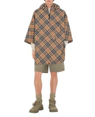  Packaway Check Twill Cape