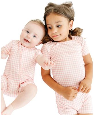  Girls' Sugar Gingham Bamboo Sleeper - Baby