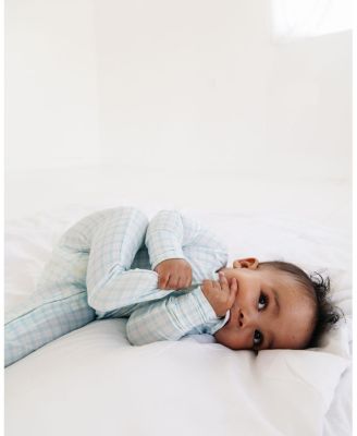  Boys' Coastal Check Bamboo Sleeper - Baby