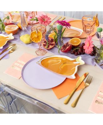  Solid Shade Colors,  Paper Party Large Napkins, Set of 16