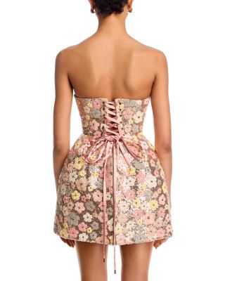 Jasmine Maraya Strapless Mini Dress