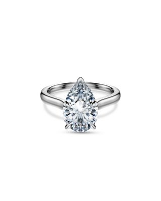 Eternity Certified Lab Grown Diamond Pear-Shape Engagement Ring