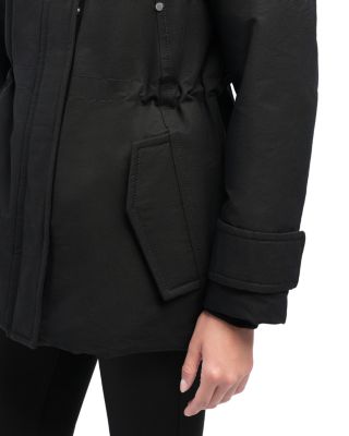 Aurora Shearling Trim Down Jacket