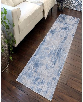 Mink Home Alloy ALL341 Runner Rug, 2'6" x 8