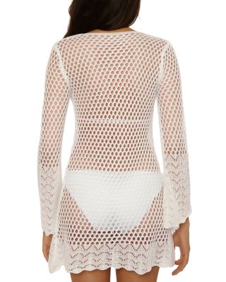 Treasure Island Crochet Swim Cover-Up Tunic