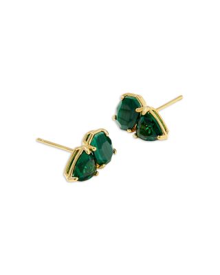 Malachite & Nano Gem Tatum Stud Earrings