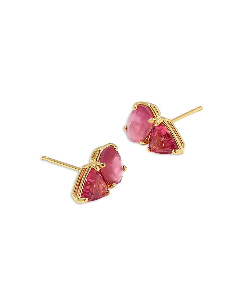 Kendra Scott Malachite & Nano Gem Tatum Stud Earrings