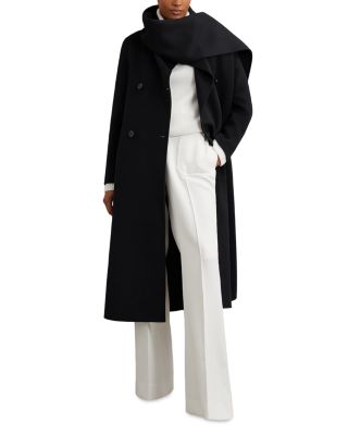 Petite Long Scarf Coat