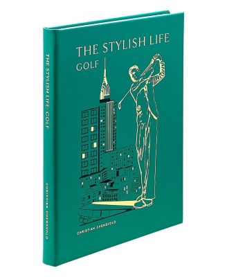  The Stylish Life: Golf Leather Bound Book
