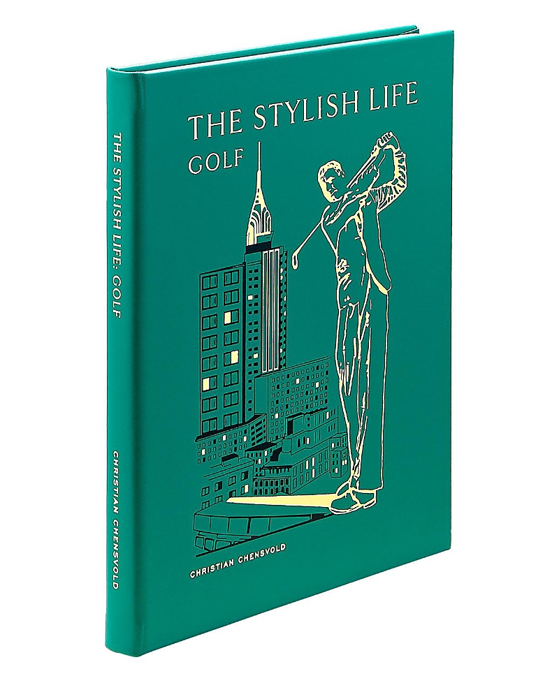 Graphic Image The Stylish Life: Golf Leather Bound Book