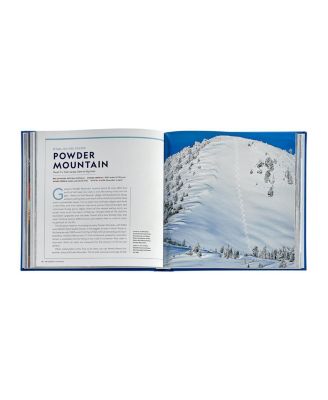  100 Slopes of a Lifetime Leather Bound Book