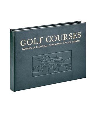  Golf Courses: Fairways of the World Leather Bound Book