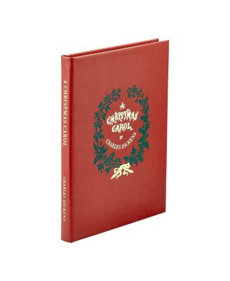  A Christmas Carol Classic Heirloom Leather Bound Book