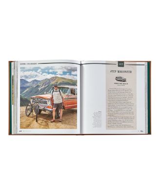  Mountain Rides by Johnny Vacay Leather Bound Book
