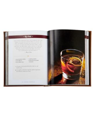  Whiskey Cocktails Leather Bound Book