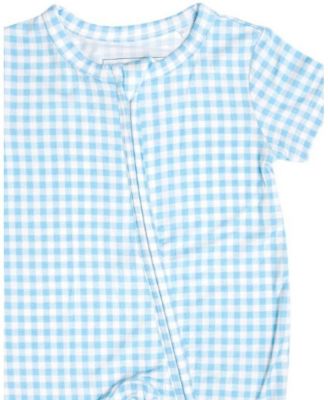  Boys' Harbor Gingham Bamboo Sleeper - Baby