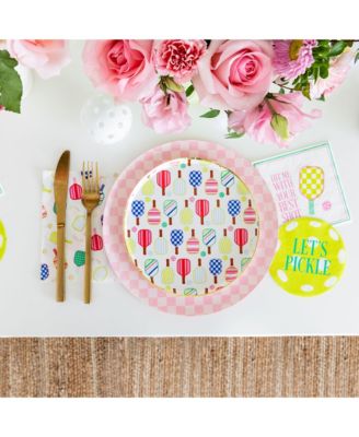  Pickleball Social Club "Hit Me With Your Best Shot" Paper Cocktail Napkins, Set of 20