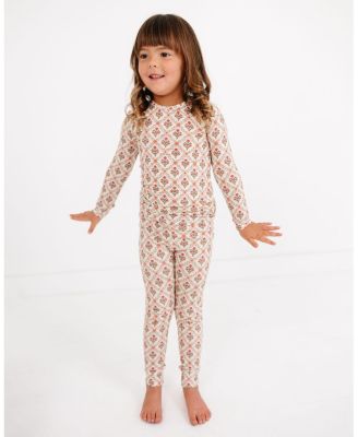  Girls' Holly Trellis Pajama Set - Little Kid, Big Kid