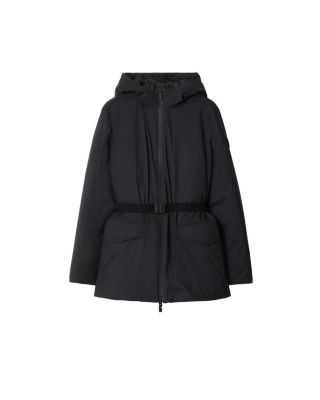 Short Hooded Nylon Coat