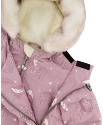  Girls' Two-Piece Snug Snowsuit Bear - Baby, Little Kid