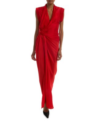 Asymmetric Twist Dress