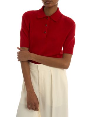 Polo Collar Merino Wool Shirt