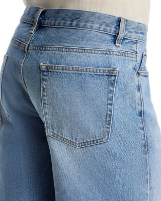 Relaxed Fit Raw Hem Shorts