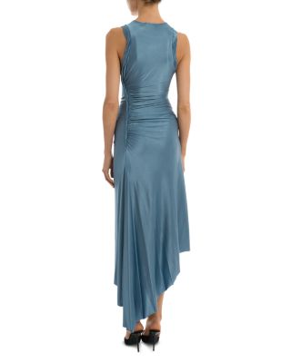 Sleeveless Twist Midi Dress