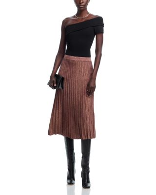 Rib Knit A Line Dress