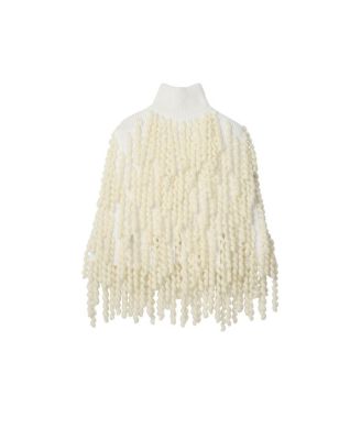 Wool Mohair Blend Cape