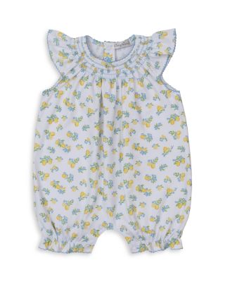 Girls' Lemon Print Short Playsuit Romper - Baby