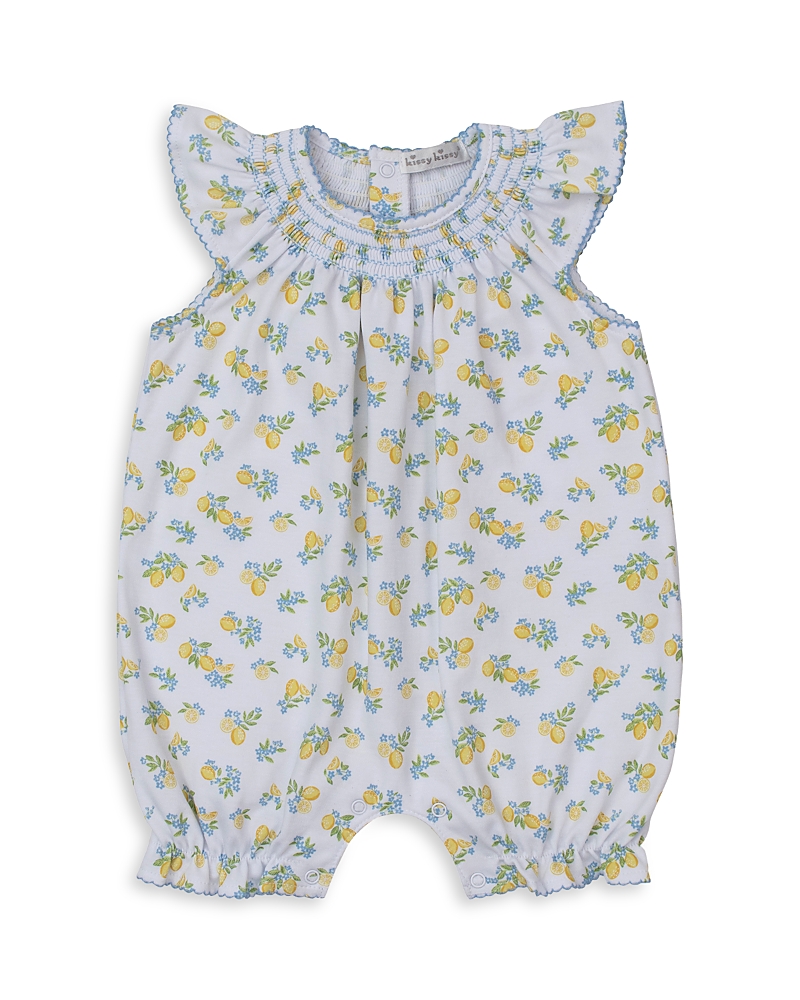 Kissy Kissy Girls' Lemon Print Short Playsuit Romper - Baby