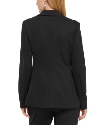  Notch Lapel Blazer 