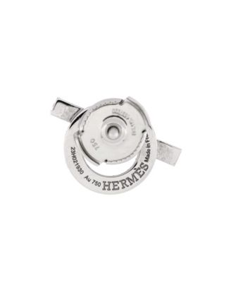 Finesse Stud Earrings 18K White Gold and Diamonds