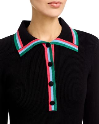 Long Sleeve Collared Pullover Sweater