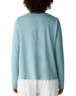Long Sleeve Linen Tee