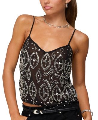  Kaleesy Beaded Tank Top