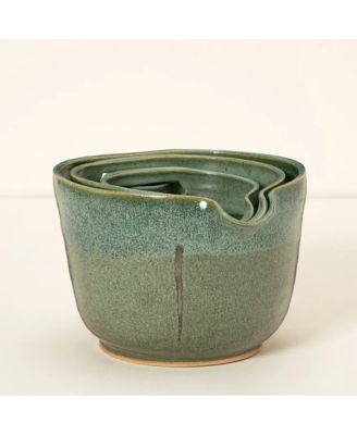  Nesting Stoneware Mixing Bowls - Set of 3 by Maggy Ames Handmade