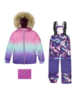 Girls' Two-Piece Play Snowsuit - Little Kid, Big Kid